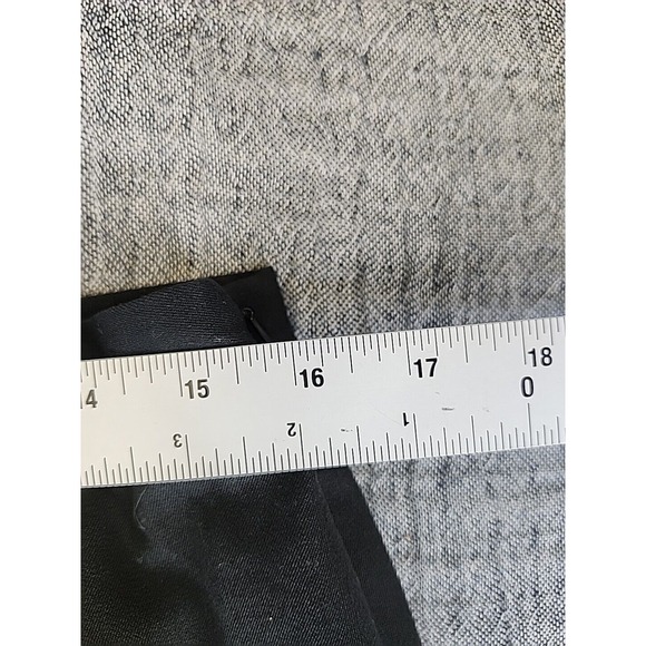 Lauren Ralph Lauren Women's Black Stretch Capri Pants Size 12 Cotton Blend - Picture 7 of 9